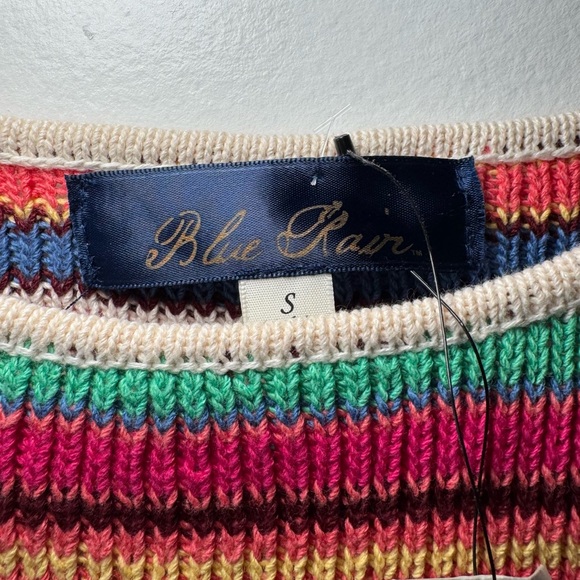 Francesca’s Rainbow Striped Crochet Top - Picture 8 of 15